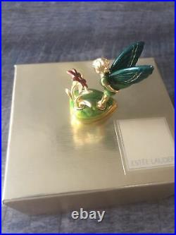Estee Lauder 2001 Pleasures Solid Perfume Compact Intuition Fairy