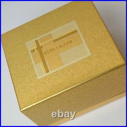 Estee Lauder 2001 Solid Perfume Compact Standing World Globe MIBB Pleasures