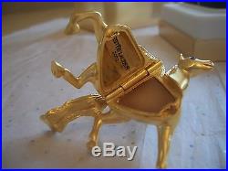 Estee Lauder 2002 PERFUME COMPACT PEGASUS MINT IN BOX INTUITION SOLID PERFUME