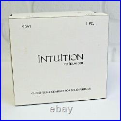 Estee Lauder 2003 Solid Perfume Compact Chinese Junk MIBB Intuition