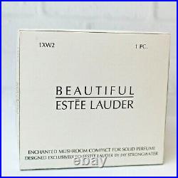Estee Lauder 2003 Solid Perfume Compact Enchanted Mushroom Strongwater MIBB