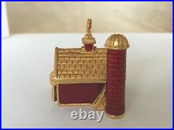 Estee Lauder 2004 Little Red Barn Solid Perfume Compact Mibb Pleasures