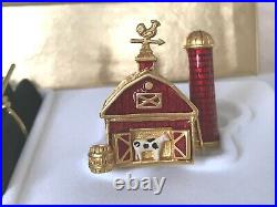 Estee Lauder 2004 Little Red Barn Solid Perfume Compact Mibb Pleasures