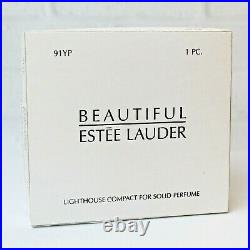Estee Lauder 2004 Solid Perfume Compact Lighthouse Strongwater MIBB Beautiful