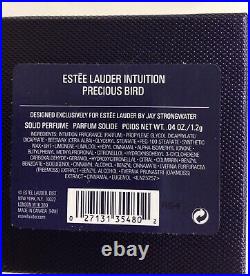 Estee Lauder 2004 Solid Perfume Compact Precious Bird Jay Strongwater NIB