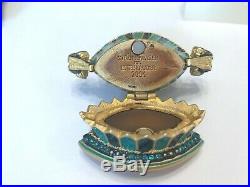 Estee Lauder 2004 Solid perfume compact MIBB TULIP QUARTET by JAY STRONGWATER