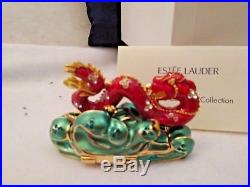Estee Lauder 2005 Beautiful Lucky Dragon Perfume Compact