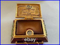 Estee Lauder 2005 Intuition Solid Perfume Compact Fragrant Treasures Mibb Signed