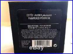 Estee Lauder 2005 Solid Perfume Compact Pampered Pekinese Mib Pleasures