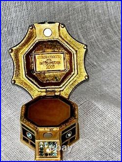 Estee Lauder 2005 Solid perfume compact ENCHANTING PAGODA JAY STRONGWATER