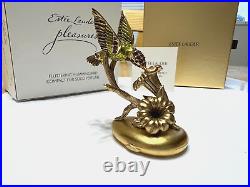 Estee Lauder 2006 Full Mibb Solid Perfume Compact Fluttering Hummingbird