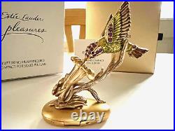 Estee Lauder 2006 Full Mibb Solid Perfume Compact Fluttering Hummingbird