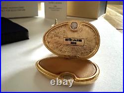 Estee Lauder 2006 Full Mibb Solid Perfume Compact Fluttering Hummingbird