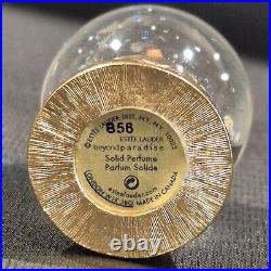 Estee Lauder 2006 Snow Globe Beyond Paradise perfume compact