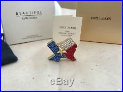 Estee Lauder 2006 Solid perfume compact NIBB TEXAS LONE STAR STATE BEAUTIFUL