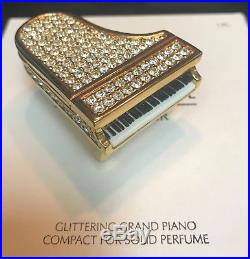 Estee Lauder 2007 Glittering Piano Solid Perfume Compact