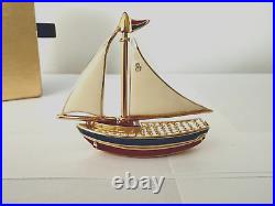 Estee Lauder 2007 Perfume Compact Sparkling Sailboat Mib Pleasures