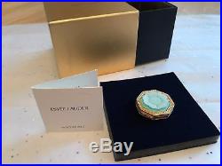Estee Lauder 2007 Solid Perfume Compact Flower Cameo Mib Youth Dew