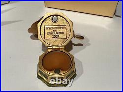 Estee Lauder 2007 Solid Perfume Compact Glorious Gramophone Jay Strongwater Mibb