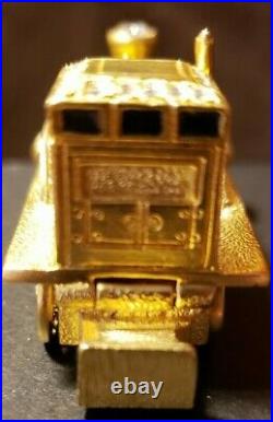 Estee Lauder 2008 Antique Train Solid Perfume Compact Mint