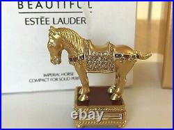 Estee Lauder 2009 Imperial Horse Solid Perfume Compact Mibb Beautiful