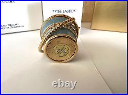 Estee Lauder 2009 Solid Perfume Compact Beach Treasures Pure White Linen