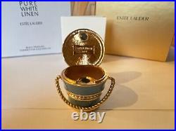 Estee Lauder 2009 Solid Perfume Compact Beach Treasures Pure White Linen