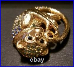 Estee Lauder 2013 Good Luck Charms Dazzling Monkey Limited Solid Perfume Compact