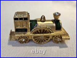 Estee Lauder'Antique Train' Solid Perfume Compact