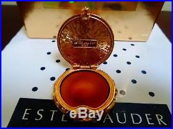 Estee Lauder BEAUTIFUL VANITY solid perfume compact 2000 MIB RARE mirror