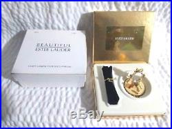 Estee Lauder BEAUTIFUL VANITY solid perfume compact 2000 NIB