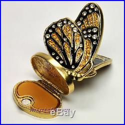 Estee Lauder BEJEWELED BUTTERFLY Solid Perfume Compact 2007 Collection