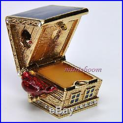 Estee Lauder BIRDHOUSE Compact for Solid Perfume 2001 New All Boxes