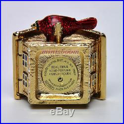 Estee Lauder BIRDHOUSE Compact for Solid Perfume 2001 New All Boxes