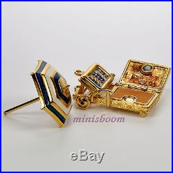 Estee Lauder BRILLIANT BEACH CHAIR Compact for Solid Perfume 2008 New in Box