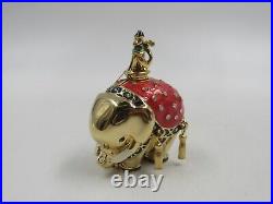 Estee Lauder Beautiful Bejeweled Elephant Compact for Solid Perfume