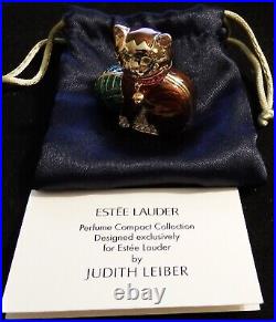 Estee Lauder Beautiful Cuddly Kitten Compact for Solid Perfume NEW