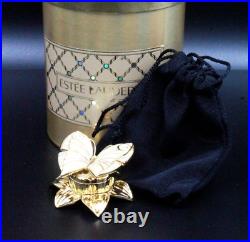 Esteé Lauder Beautiful Enchanted Butterfly NOS Solid Perfume Compact