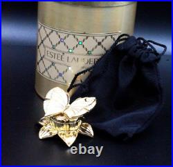 Esteé Lauder Beautiful Enchanted Butterfly NOS Solid Perfume Compact