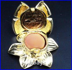 Esteé Lauder Beautiful Enchanted Butterfly NOS Solid Perfume Compact