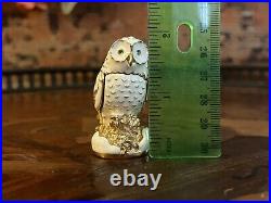 Estee Lauder Beautiful Glistening Owl Solid Perfume 2005 Compact Never Used