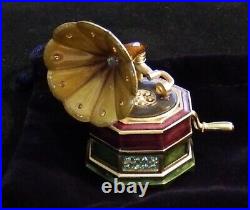 Estee Lauder Beautiful Glorious Gramophone Solid Perfume Compact NEW