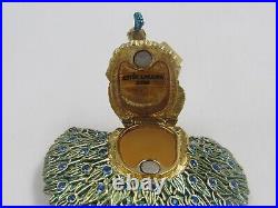Estee Lauder Beautiful Glorious Peacock Compact for Solid Perfume