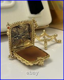 Estee Lauder'Beautiful Magic Slipper' Solid Perfume Compact