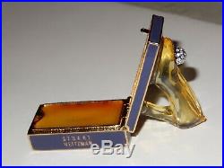 Estee Lauder Beautiful Princess Pump Solid Perfume Compact 2001 Stuart Weitzman