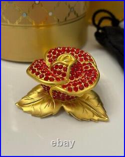 Estee Lauder'Beautiful Red Rose' Solid Perfume Compact