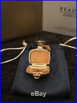 Estee Lauder Beautiful Romantic Moments Compact for Solid Perfume 2005 NIB