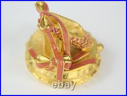 Estee Lauder'Beautiful' Solid Perfume Compact Ballet Slippers- FULL