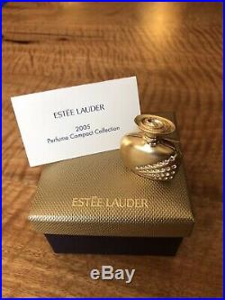 Estee Lauder'Beautiful' Solid Perfume Compact Limited Edition Collectible