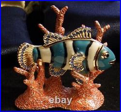 Estee Lauder Beautiful Solid Perfume Radiant Clown Fish Compact NEW